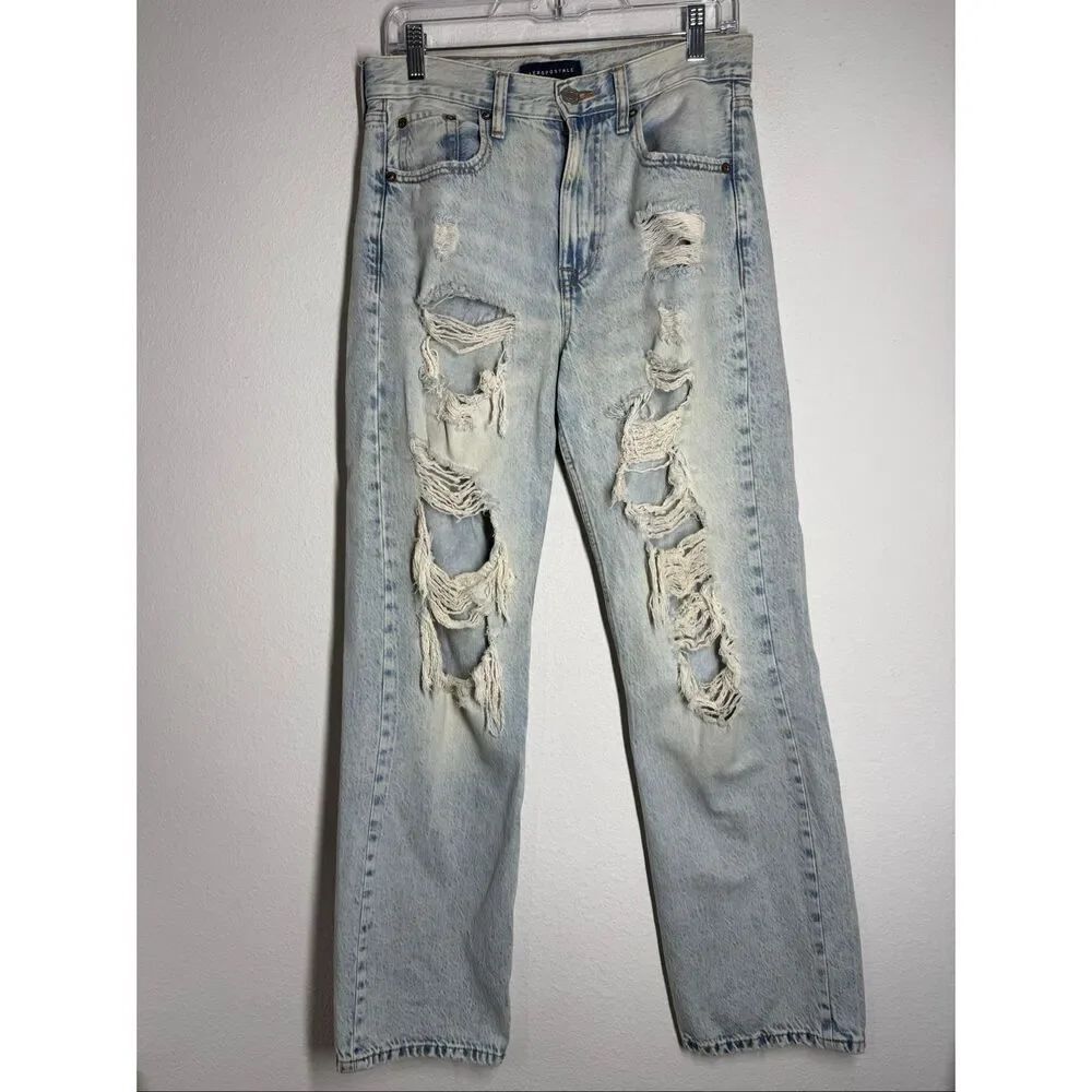 Aeropostale High-Rise 90’s Baggy Premium Air Jean Size 4 See Description